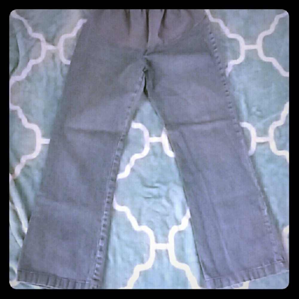 Vintage maternity blue jeans