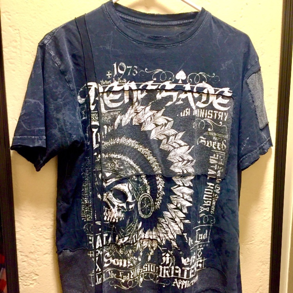 Men's affliction shirt