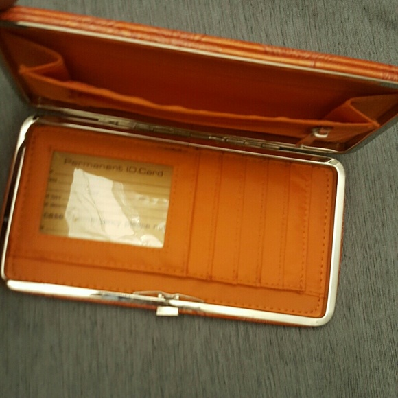 Orange wallet NWOT - Picture 6 of 8