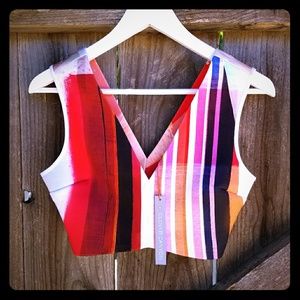 Clover Canyon scuba crop top M