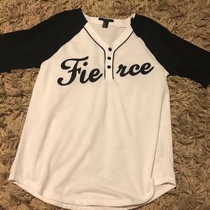 Fierce baseball tee