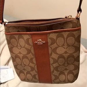 Coach over the shoulder purse