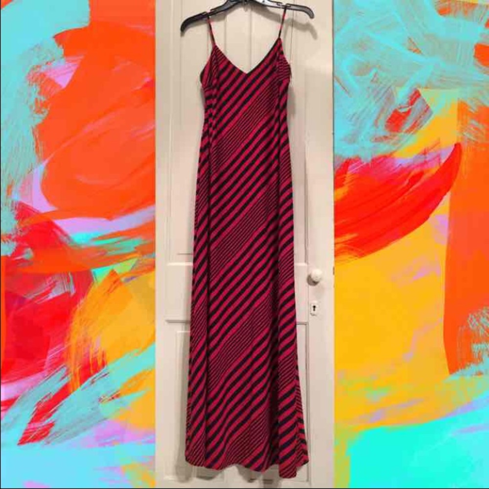 Ralph Lauren Striped Maxi Dress