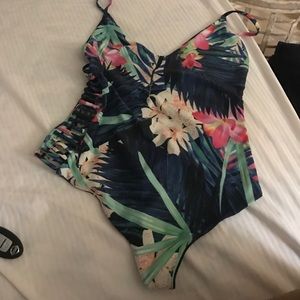 large one piece bathing suit