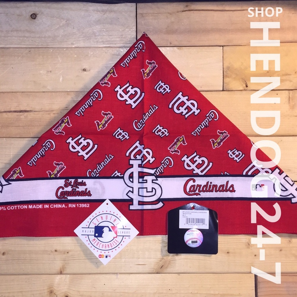 MLB ST LOUIS CARDINALS BANDANA HEAD BAND SCARF NWT