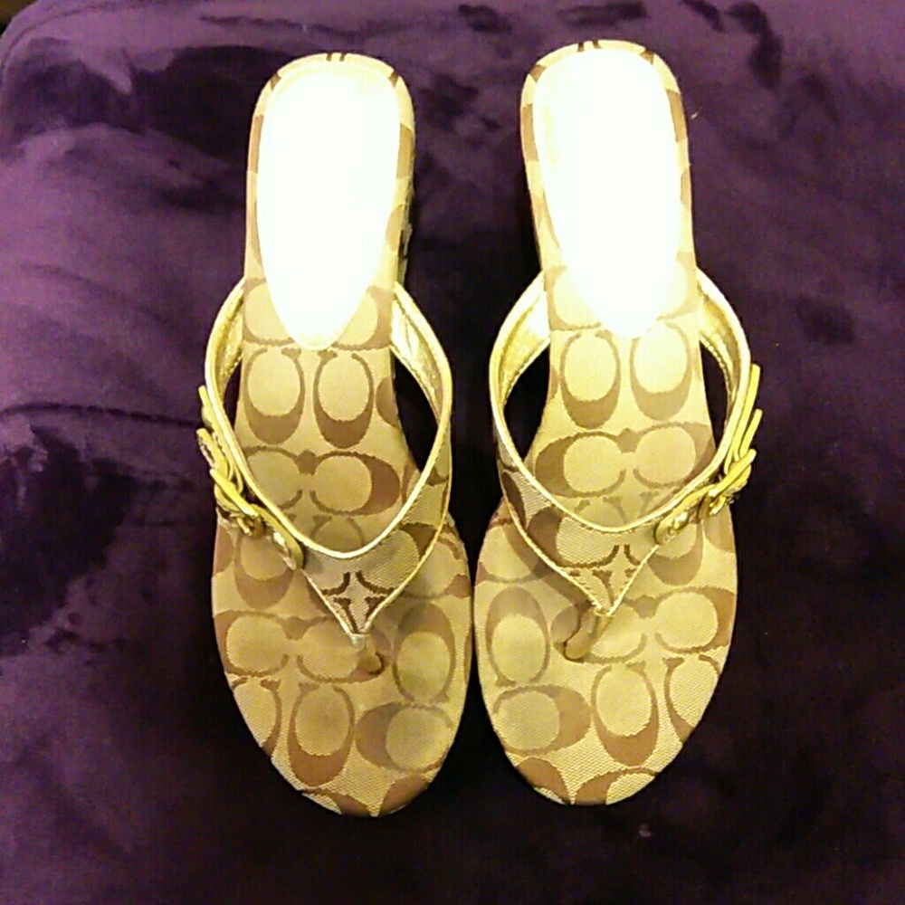 COACH Wedges size 10