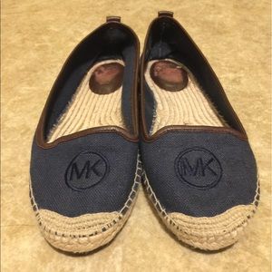 Michael Kors Canvas Flats 6.5