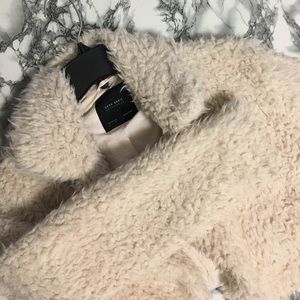 ZARA Faux Shearling Coat