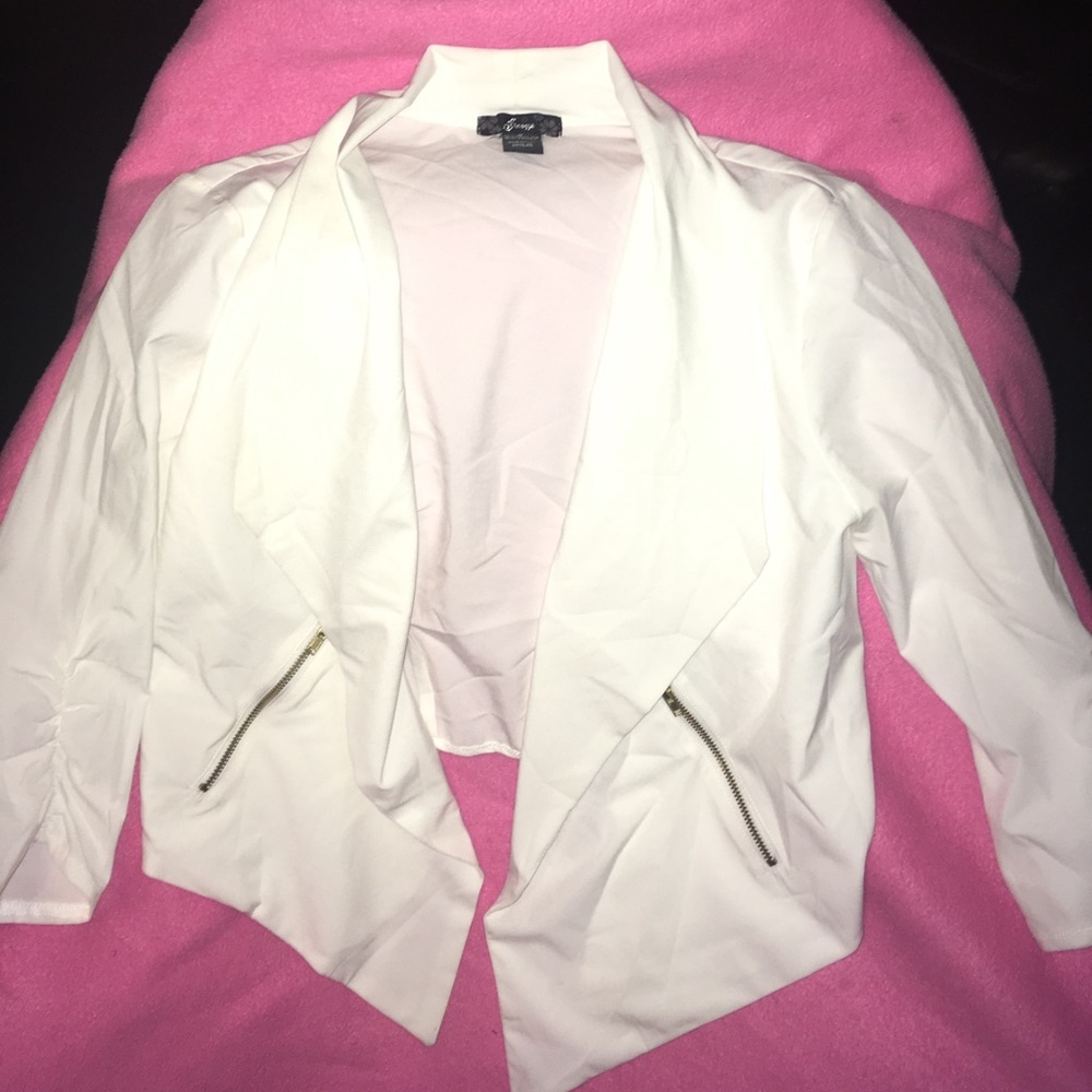 White blazer
