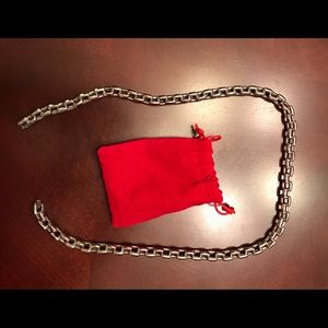 Thick stainless steel box chain