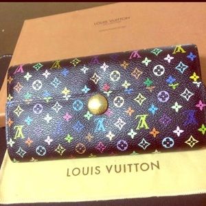 Authentic LV Sarah Multi colored