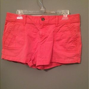 Coral Shorts☀️