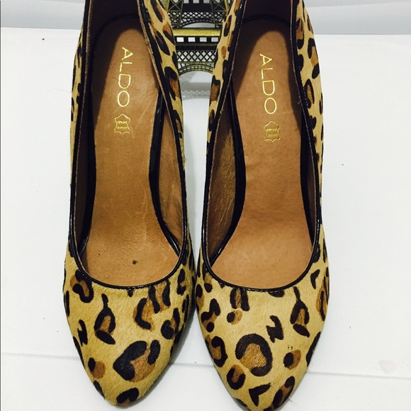 Aldo Shoes - Animal print beautiful shoes
