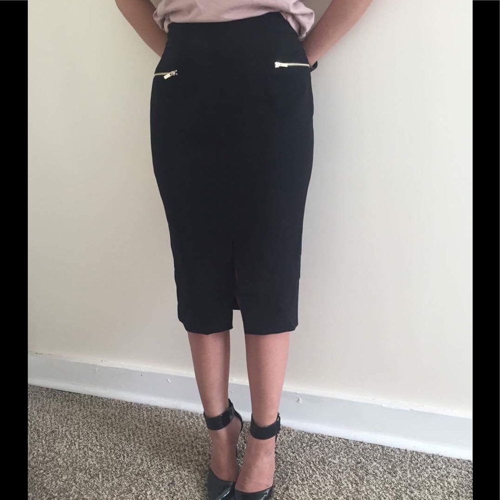 NWT H&M Black Pencil Skirt