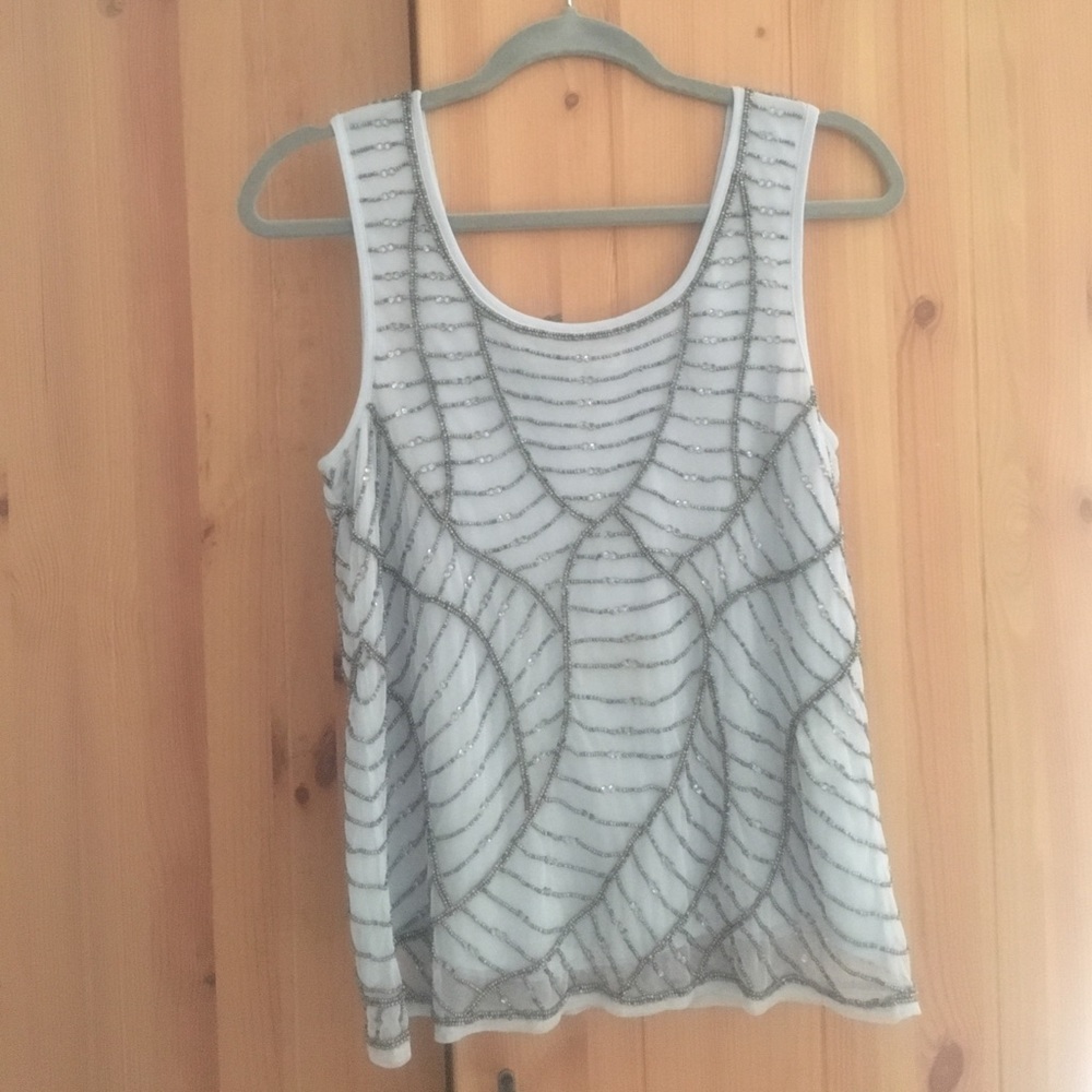 Beaded *Search for Sanity* Top