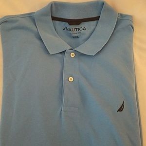 Nautica long sleeve polo shirt