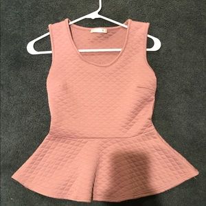 Peplum shirt