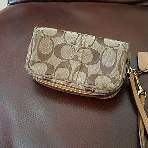 Authentic Coach wristlet