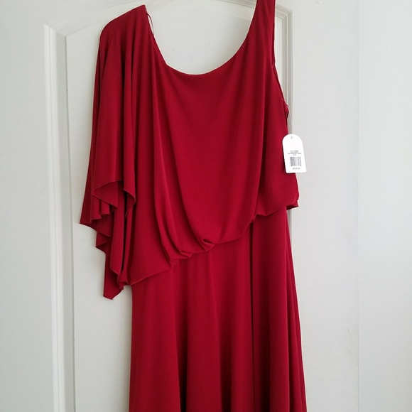Jessica Simpson one shoulder dolman sleeve Jersey - Picture 2 of 2