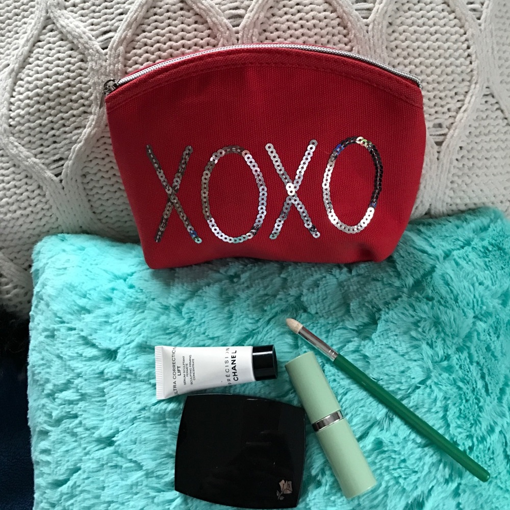 XOXO Sequin Accessory Bag New Never Used No Tags