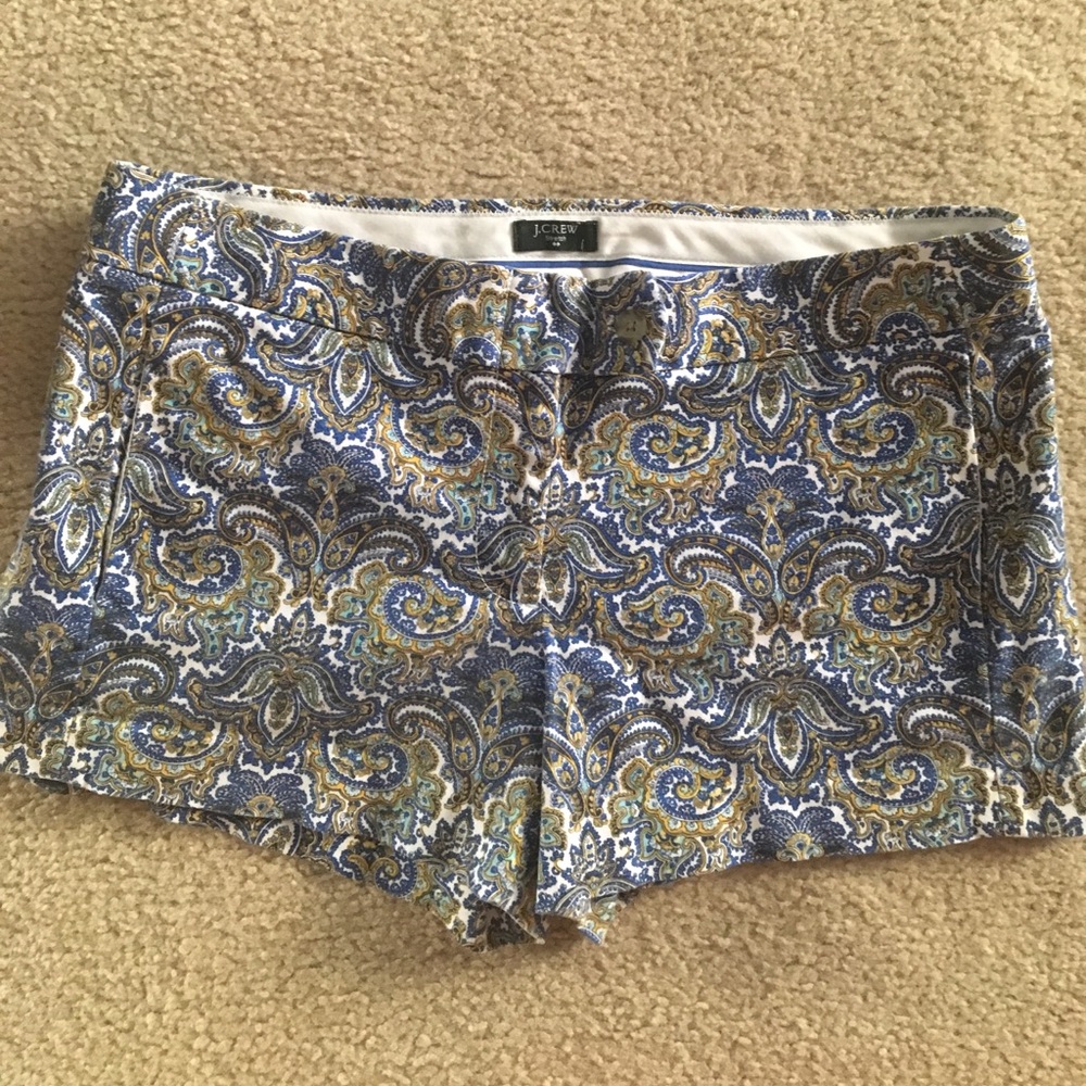 J. Crew Paisley Short