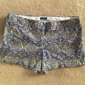 J. Crew Paisley Short