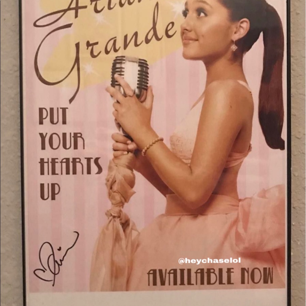 [ISO] Ariana Grande Put Your Hearts Up Poster!