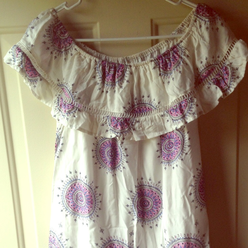 Perfect island vacation dress!  Sz Med