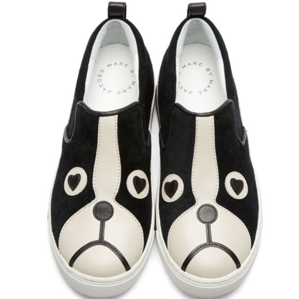marc by marc jacobs boston terrier sneakers