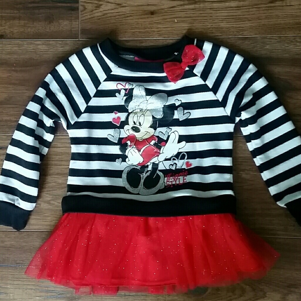 Disney minnie tutu top 3t