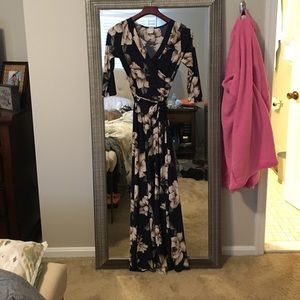 Floral maxi dress