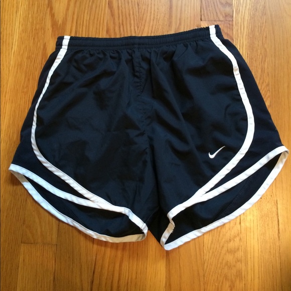 navy nike shorts womens