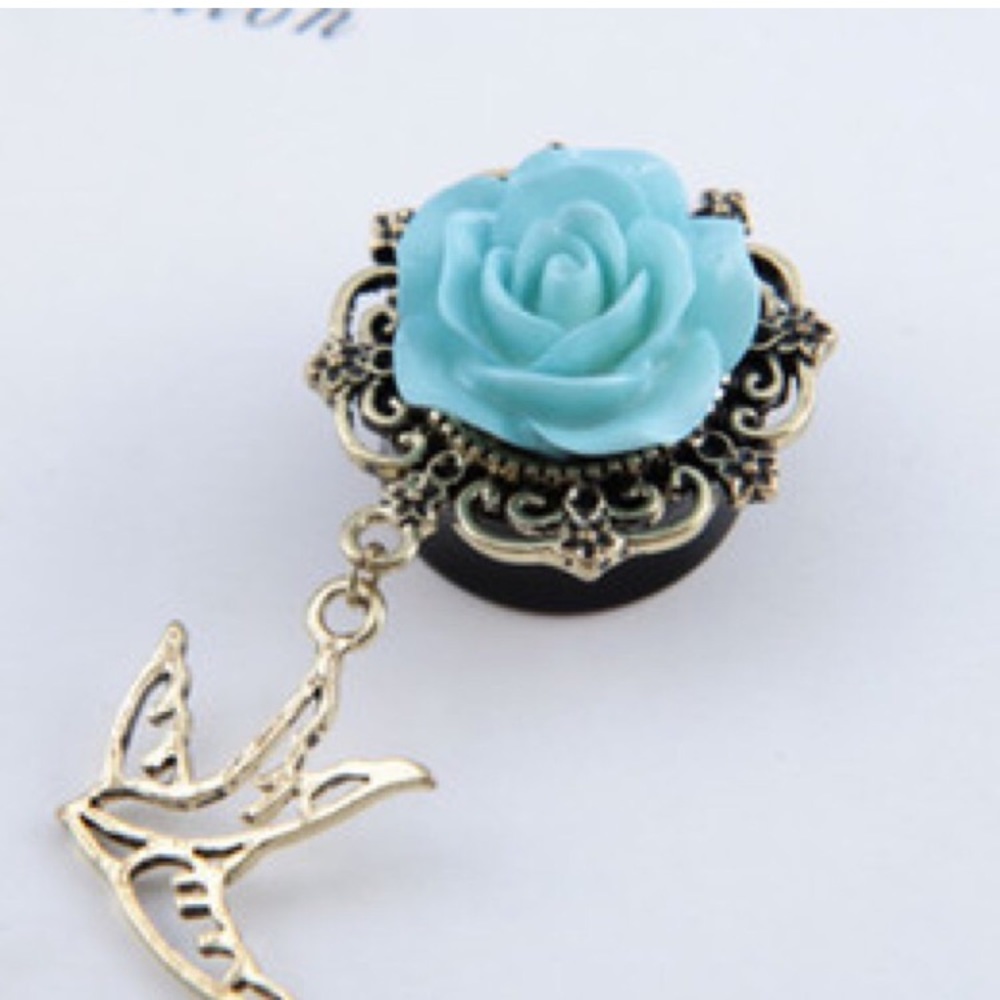 Blue Flower 20mm Plugs