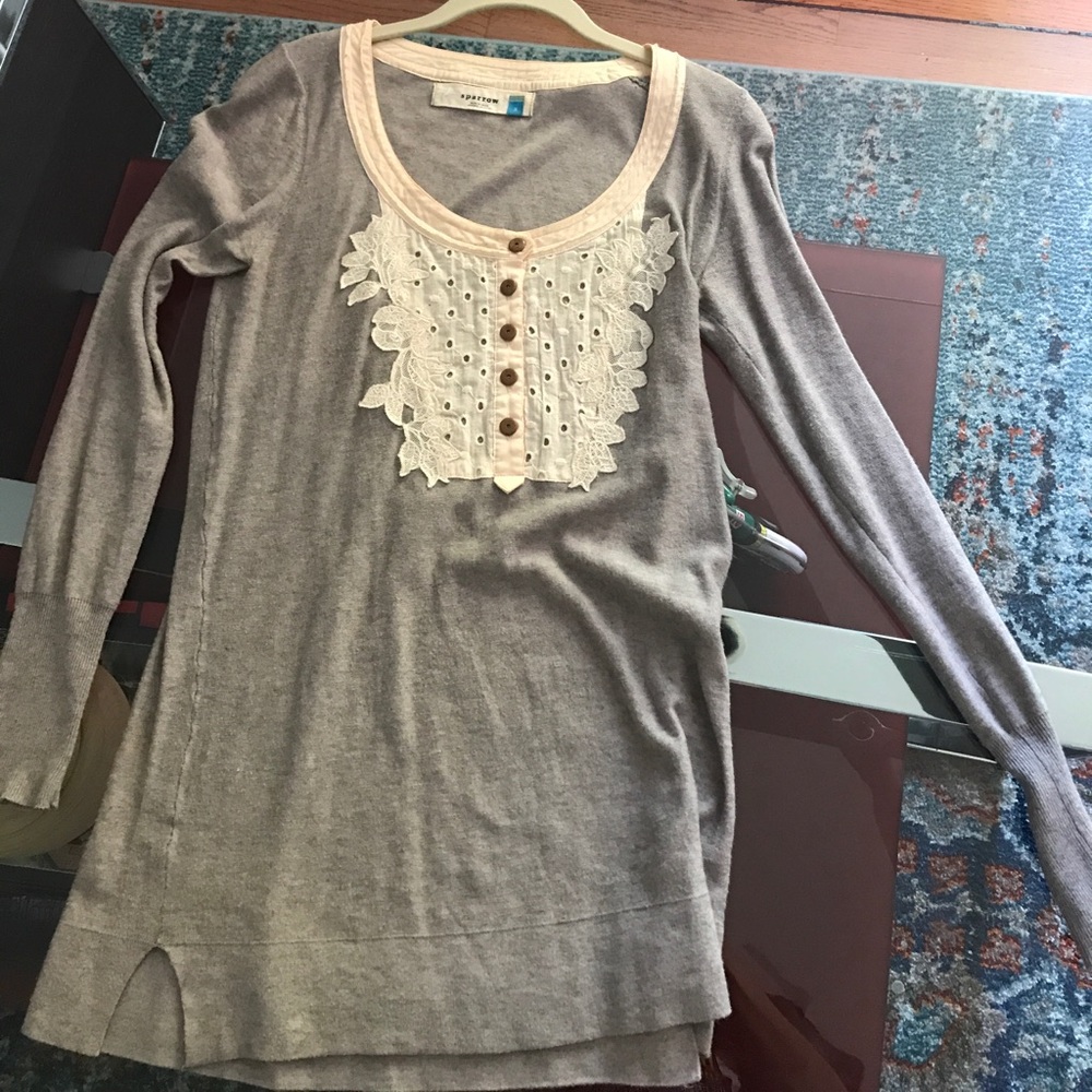 Anthropologie Lightweight sweater Tunic