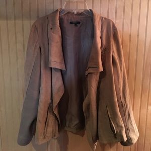 Francesca's Suede Jacket