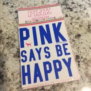 Victoria's Secret Pink Car Decal