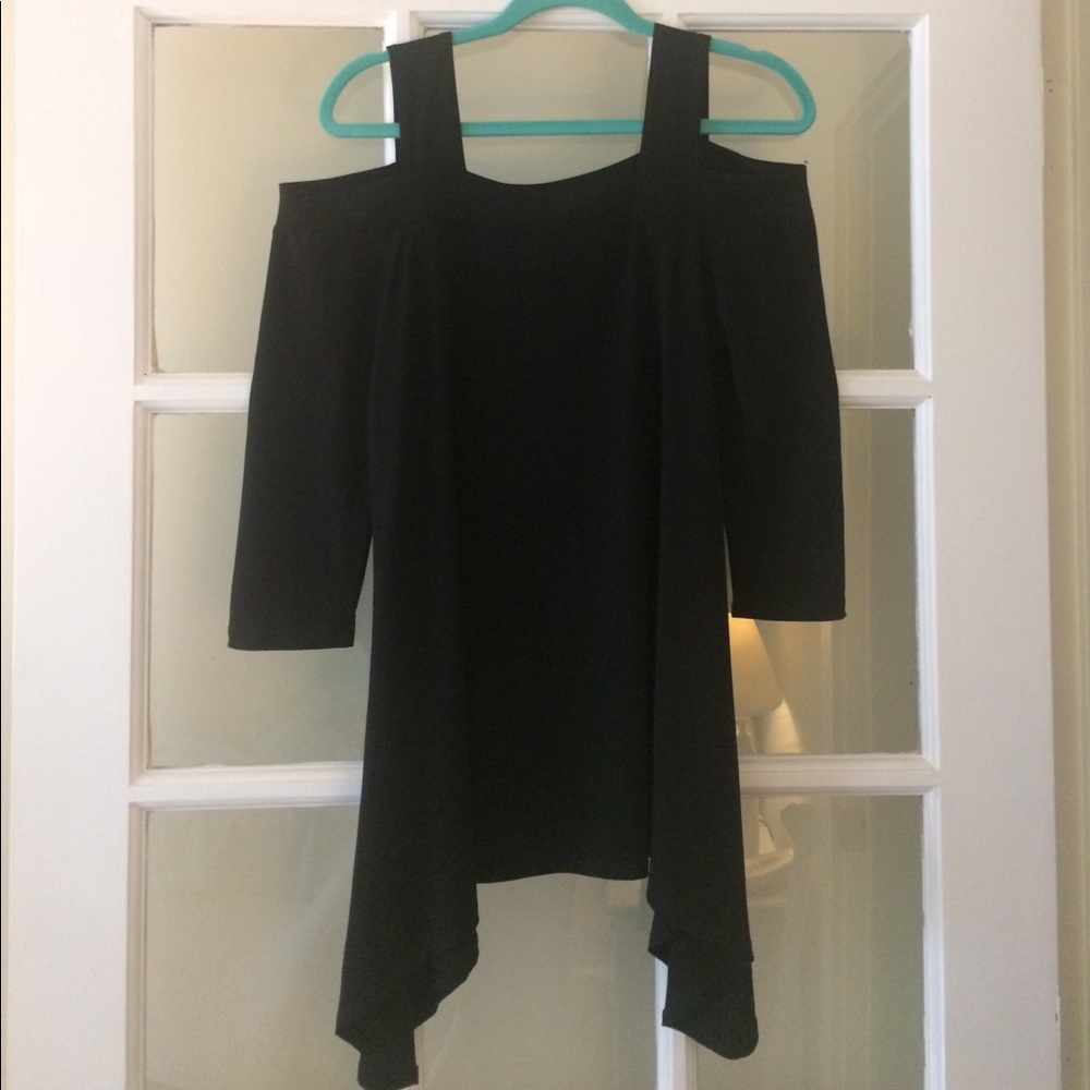 Black off the shoulder top size S