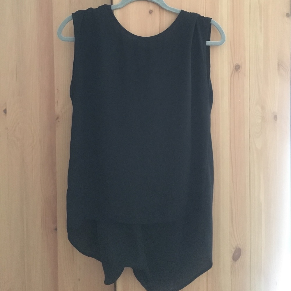 Open Back Blouse