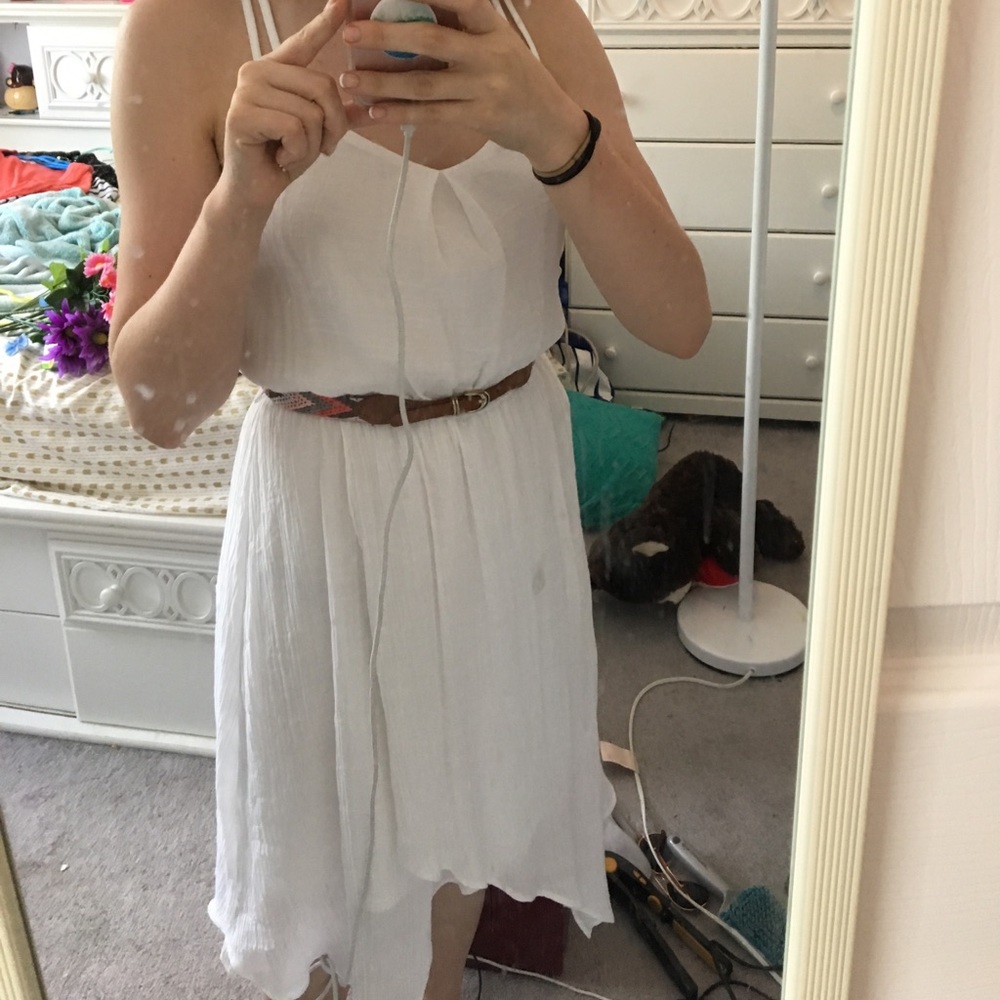 White a.byer dress