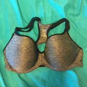 PINK ultimate racerback push-up bra