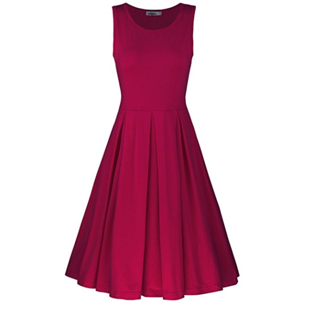 Red dress