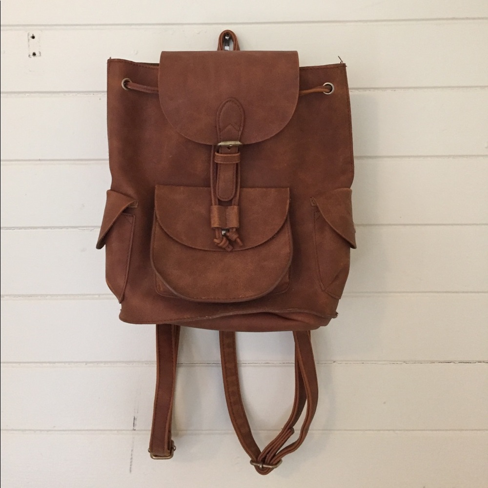 Mossimo Faux Leather Backpack