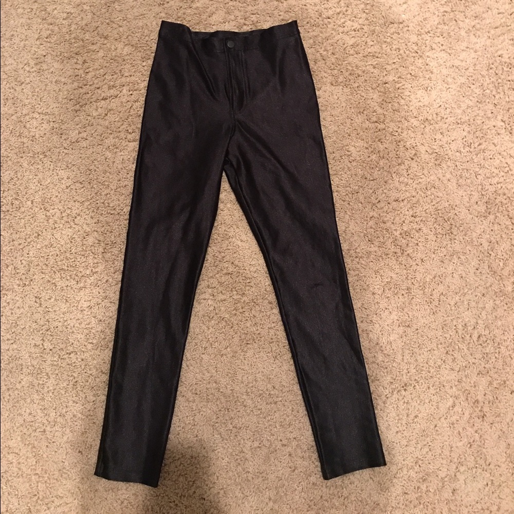 Black American apparel disco pants
