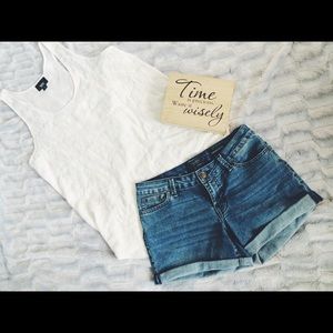 Embroidered tank top
