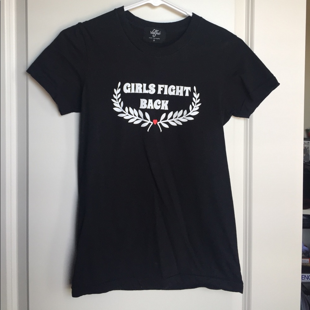 Girls fight back t-shirt