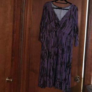 SALE!! Karen Kane lightweight 3/4 sleeve dress, 1X