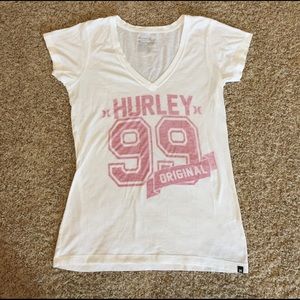Hurley burnout tee women's sz L