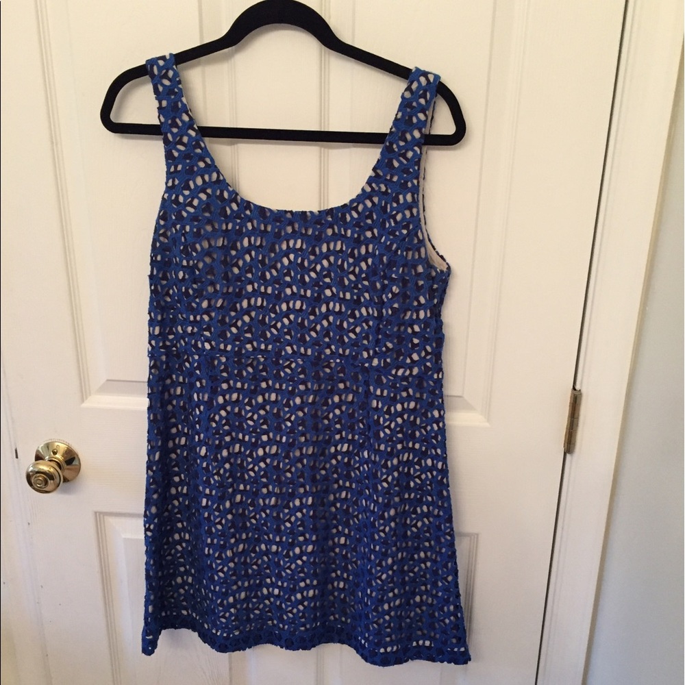 French Connection blue mini size 10