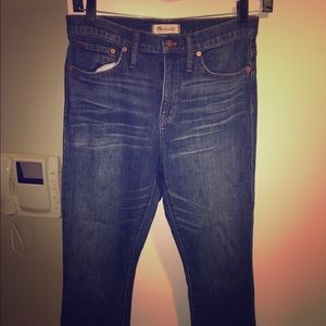 Madewell cropped jeans