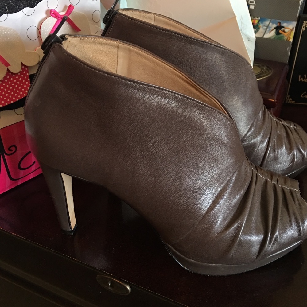 Antonio Melani Peep Toe Booties